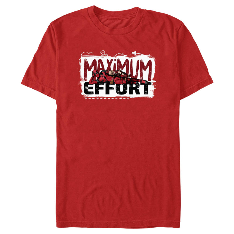 Men's Marvel: Deadpool & Wolverine Maximum Effort T-Shirt