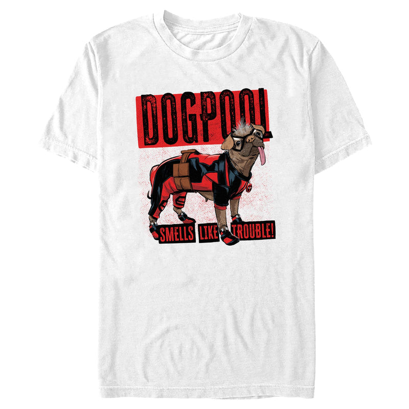 Men's Marvel: Deadpool & Wolverine Dog Trouble T-Shirt