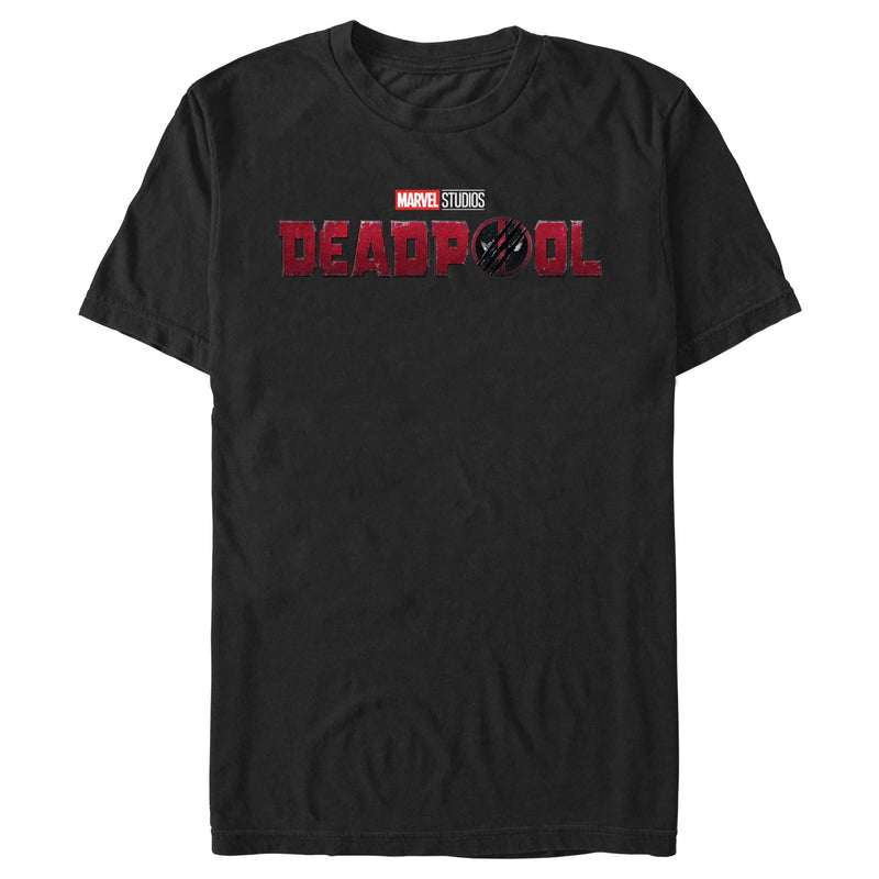Men's Marvel: Deadpool & Wolverine Metallic Logo T-Shirt