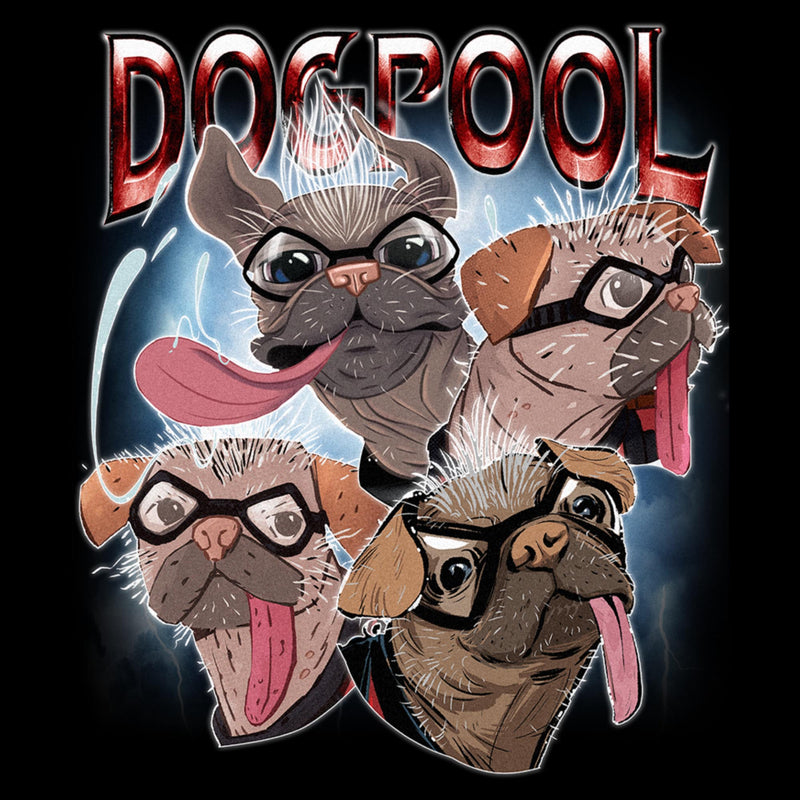 Men's Marvel: Deadpool & Wolverine Dogpool Moods T-Shirt