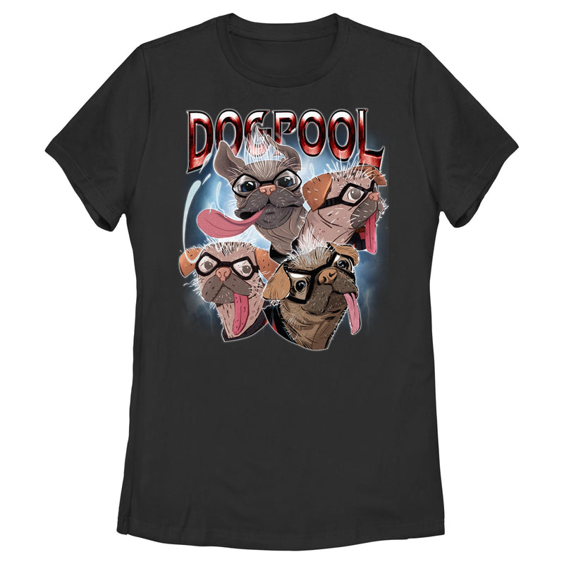 Women's Marvel: Deadpool & Wolverine Dogpool Moods T-Shirt