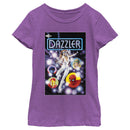 Girl's Marvel Dazzler Superhero Friends Comic Book Cover T-Shirt