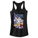 Junior's Marvel Dazzler Superhero Friends Comic Book Cover Racerback Tank Top