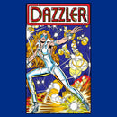 Junior's Marvel Dazzler Light Beams Comic Book Cover T-Shirt