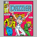 Women's Marvel Dazzler Power-Man and Iron Fist Comic Book Cover T-Shirt