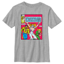 Boy's Marvel Dazzler Power-Man and Iron Fist Comic Book Cover T-Shirt