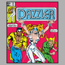 Boy's Marvel Dazzler Power-Man and Iron Fist Comic Book Cover T-Shirt