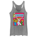 Women's Marvel Dazzler Power-Man and Iron Fist Comic Book Cover Racerback Tank Top