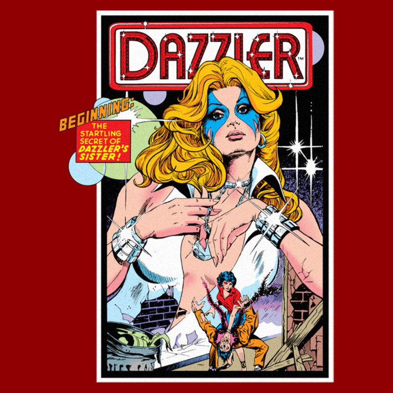 Women's Marvel Dazzler Secret Sister Comic Book Cover T-Shirt