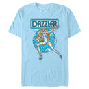 Men's Marvel Dazzler Retro Blue Light Beams T-Shirt