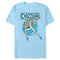 Men's Marvel Dazzler Retro Blue Light Beams T-Shirt