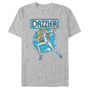 Men's Marvel Dazzler Retro Blue Light Beams T-Shirt