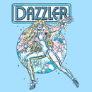 Men's Marvel Dazzler Retro Light Beams T-Shirt