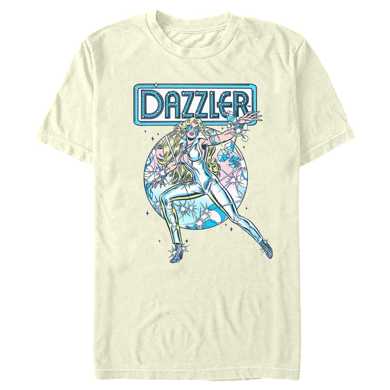 Men's Marvel Dazzler Retro Light Beams T-Shirt