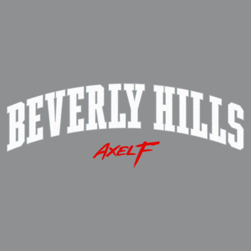 Junior's Beverly Hills Cop: Axel F Classic Bold White Logo T-Shirt