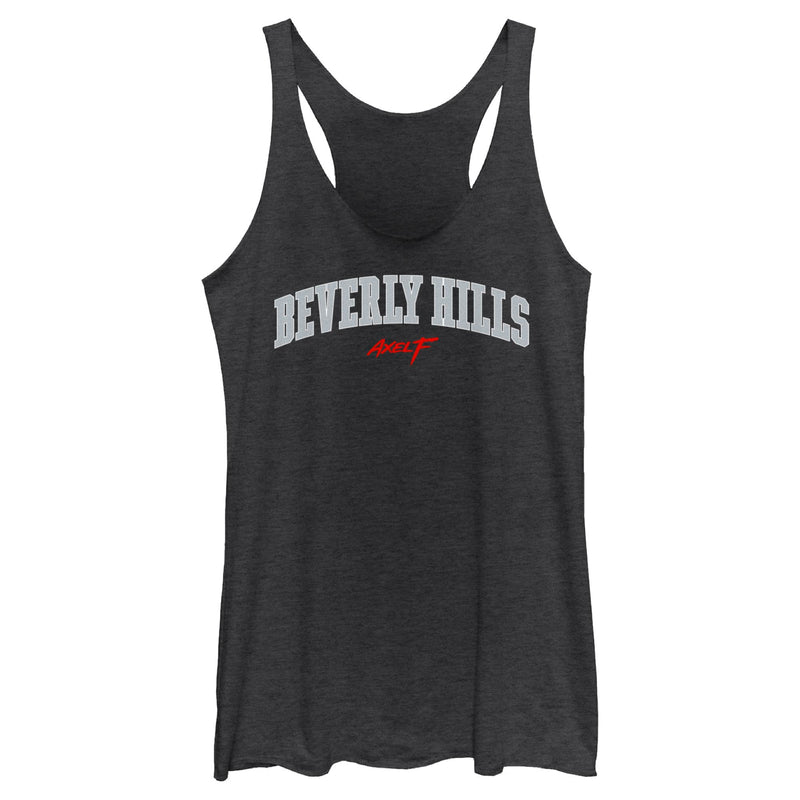 Women's Beverly Hills Cop: Axel F Classic Bold Logo Racerback Tank Top