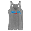 Women's Beverly Hills Cop: Axel F Classic Blue Logo Racerback Tank Top