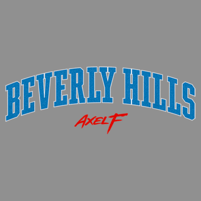 Women's Beverly Hills Cop: Axel F Classic Blue Logo Racerback Tank Top