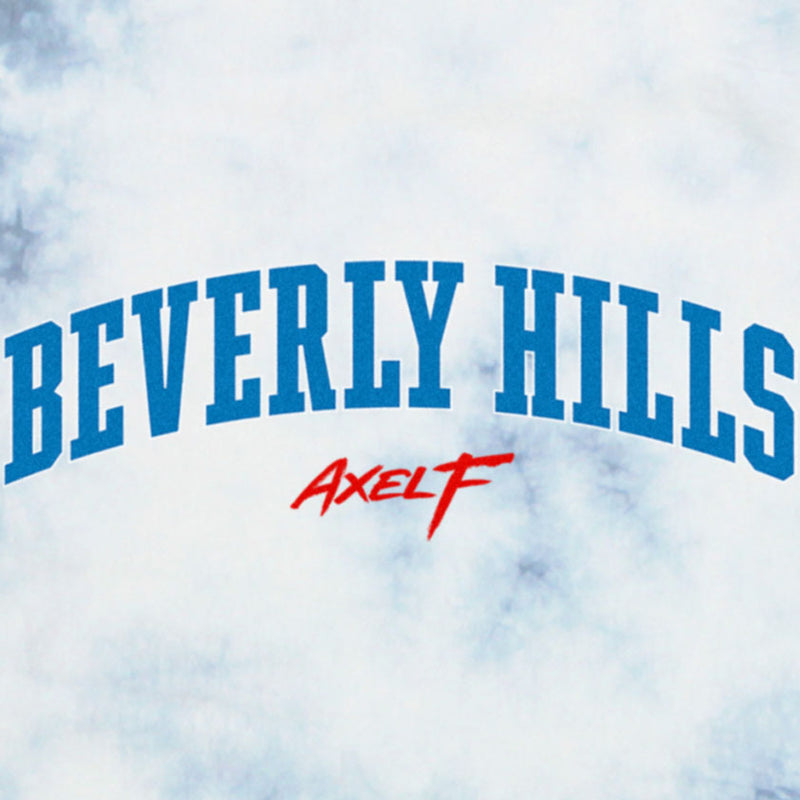 Junior's Beverly Hills Cop: Axel F Classic Bold Blue Logo T-Shirt