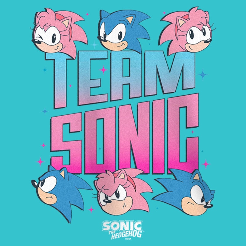 Girl's Sonic the Hedgehog Retro Teammates T-Shirt