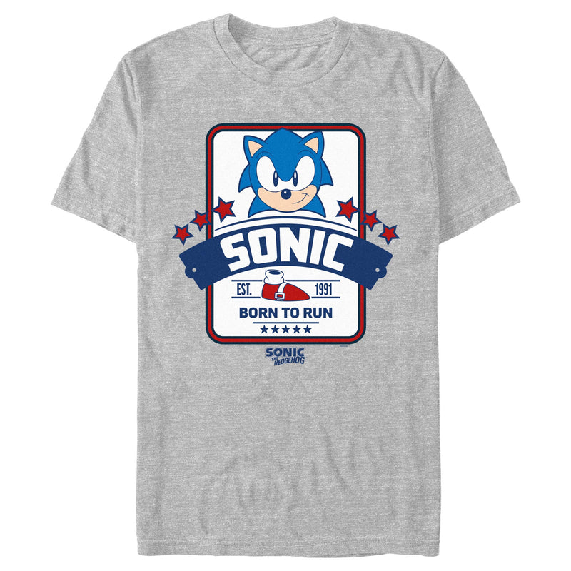 Men's Sonic the Hedgehog Born to Run T-Shirt