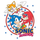 Men's Sonic the Hedgehog Trio Logo T-Shirt