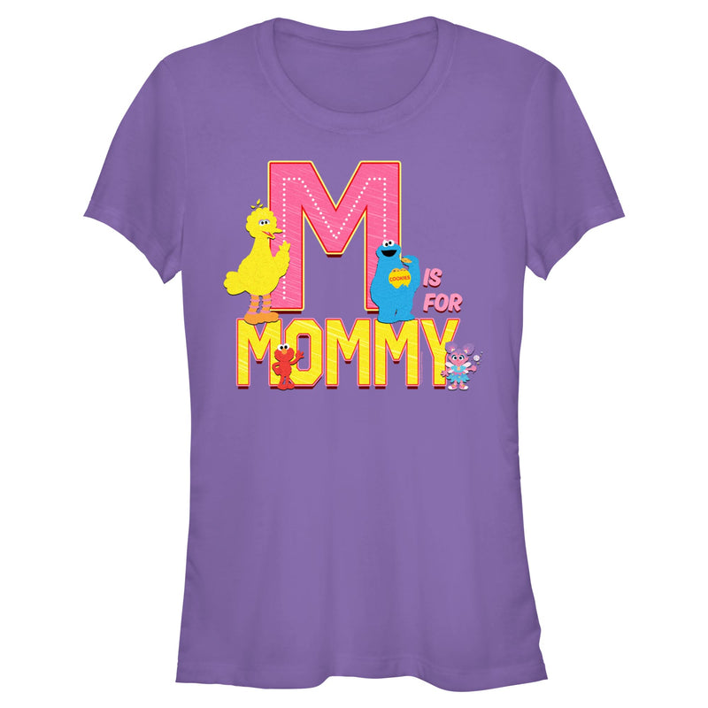 Junior's Sesame Street M Is for Mommy T-Shirt