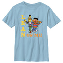 Boy's Sesame Street Bert and Ernie Lean On Me T-Shirt