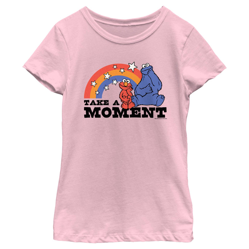 Girl's Sesame Street Take a Moment T-Shirt