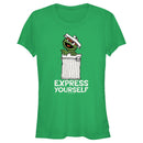 Junior's Sesame Street Oscar the Grouch Express Yourself T-Shirt