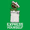 Junior's Sesame Street Oscar the Grouch Express Yourself T-Shirt