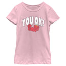 Girl's Sesame Street Elmo You Ok? T-Shirt