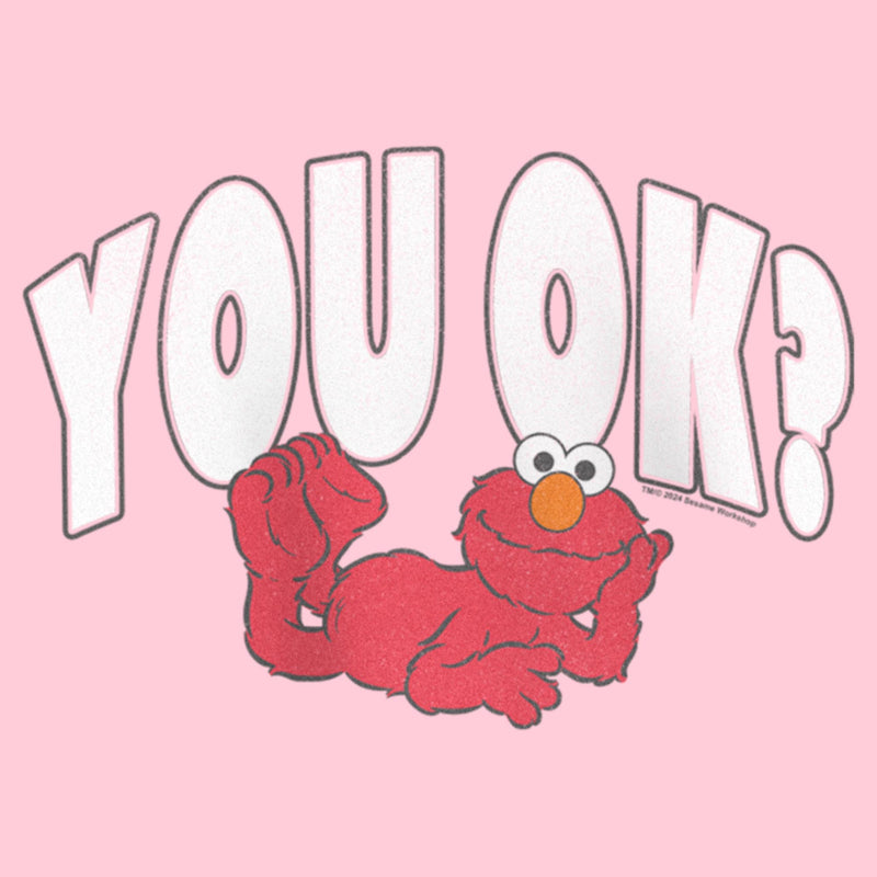 Girl's Sesame Street Elmo You Ok? T-Shirt