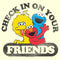 Men's Sesame Street Checking In on Friends T-Shirt