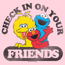 Junior's Sesame Street Checking In on Friends T-Shirt