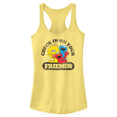 Junior's Sesame Street Checking In on Friends Racerback Tank Top