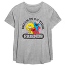 Women's Sesame Street Checking In on Friends T-Shirt