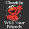 Men's Sesame Street Elmo Check In With Your Friends T-Shirt