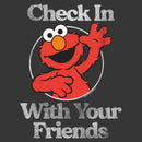 Boy's Sesame Street Elmo Check In With Your Friends T-Shirt