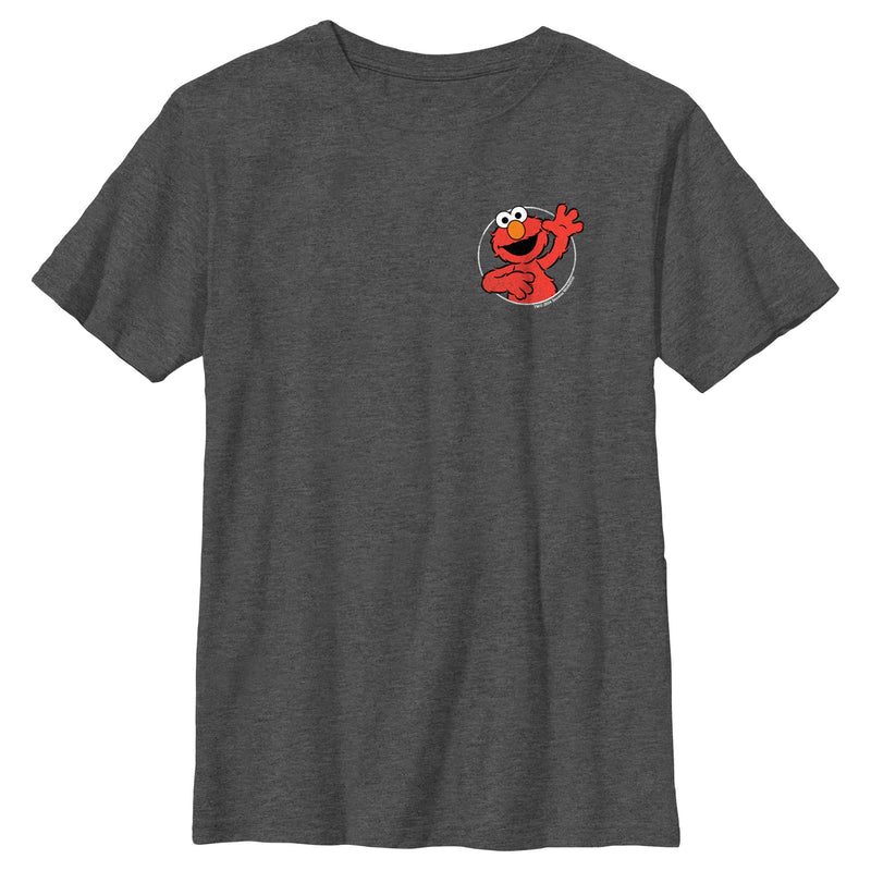 Boy's Sesame Street Small Elmo Greetings T-Shirt