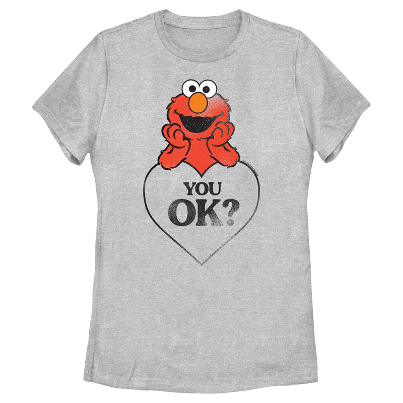 Women's Sesame Street Elmo Heart T-Shirt