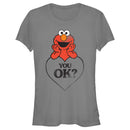 Junior's Sesame Street Elmo Heart T-Shirt