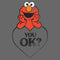 Junior's Sesame Street Elmo Heart T-Shirt