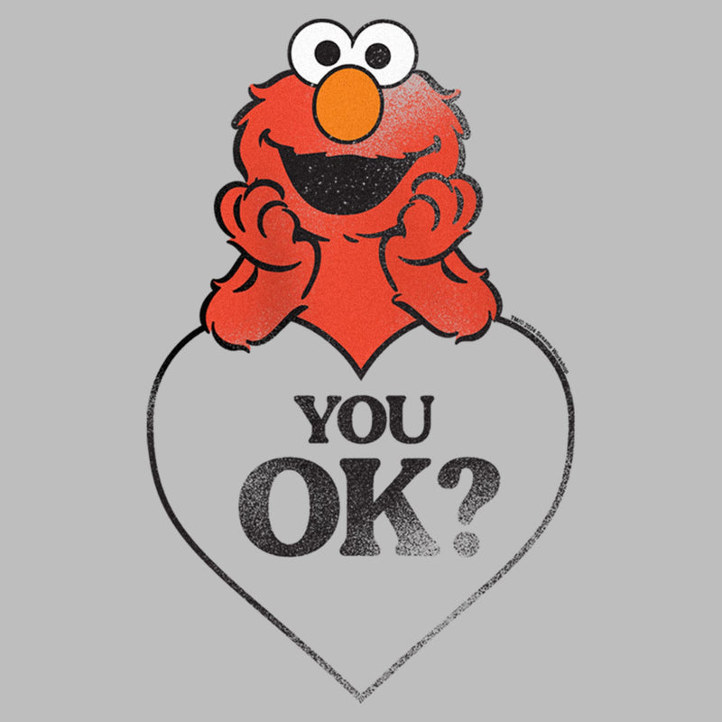 Girl's Sesame Street Elmo Heart T-Shirt