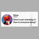 Boy's Sesame Street Elmo Checking In Social Media T-Shirt