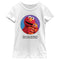 Girl's Sesame Street Elmo Portrait Checking In T-Shirt