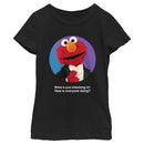 Girl's Sesame Street Elmo Tuxedo Checking In T-Shirt