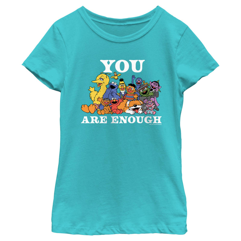 Girl's Sesame Street You Are Enough T-Shirt