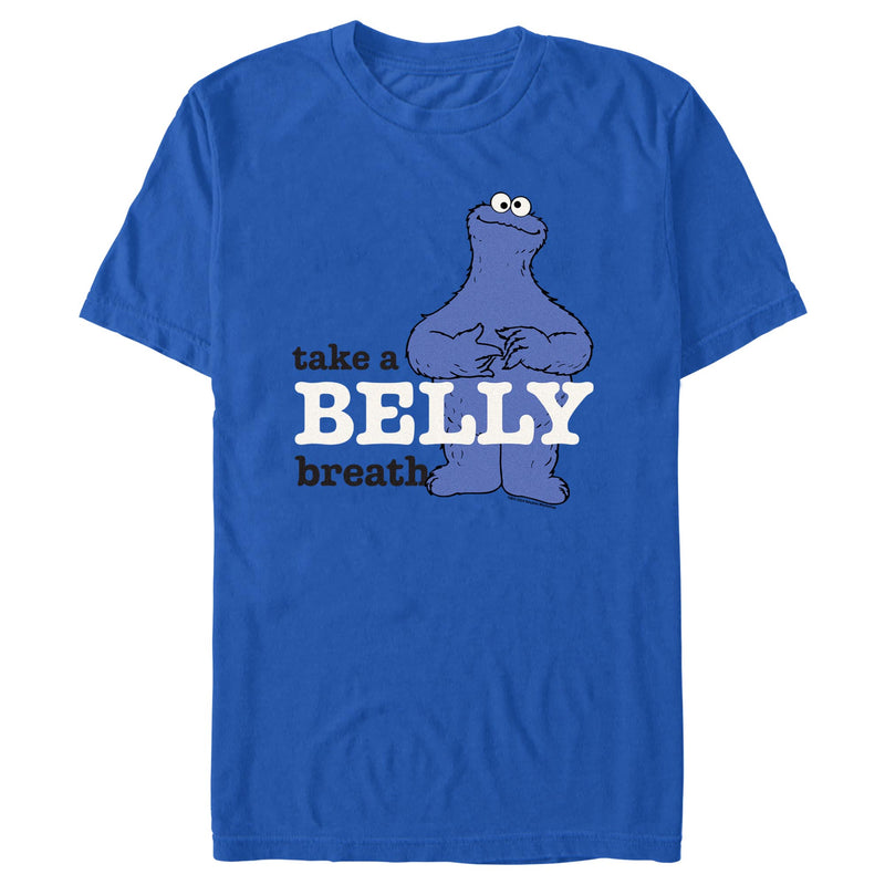 Men's Sesame Street Take a Belly Breath T-Shirt