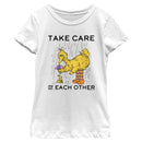 Girl's Sesame Street Take Care of Each Other T-Shirt